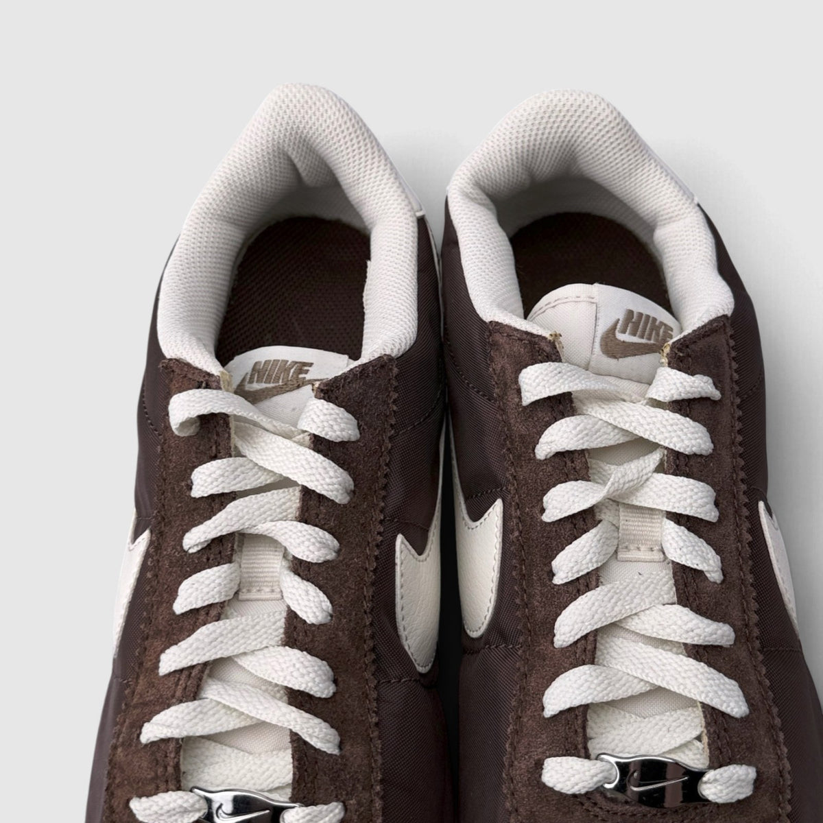 Nike Classic Cortez Baroque Brown, buty sportowe damskie w bardzo dobrym stanie rozmiar 40, detal