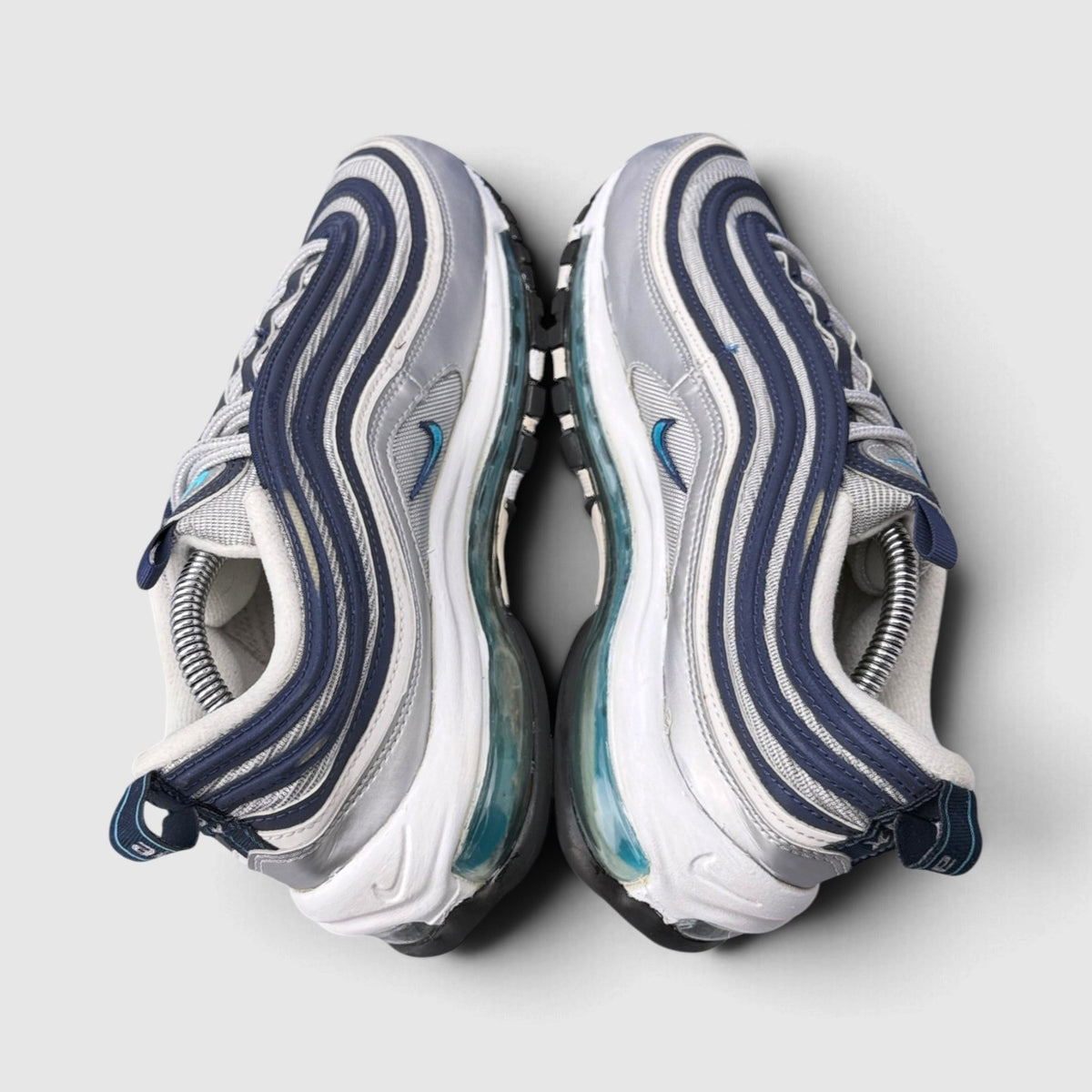Nike Air Max 97, buty sportowe męskie w bardzo dobrym stanie rozmiar 41, widok z góry