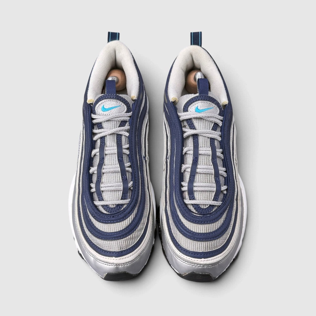 Nike Air Max 97, buty sportowe męskie w bardzo dobrym stanie rozmiar 41, widok z góry