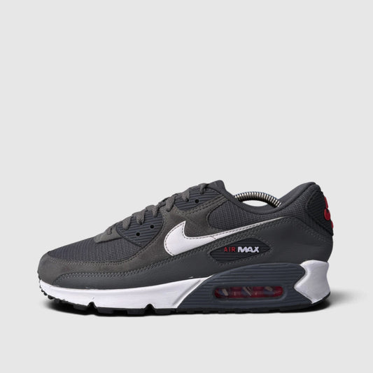 Nike Air Max 90, buty sportowe męskie w bardzo dobrym stanie rozmiar 42.5, boczny profil, lewa strona