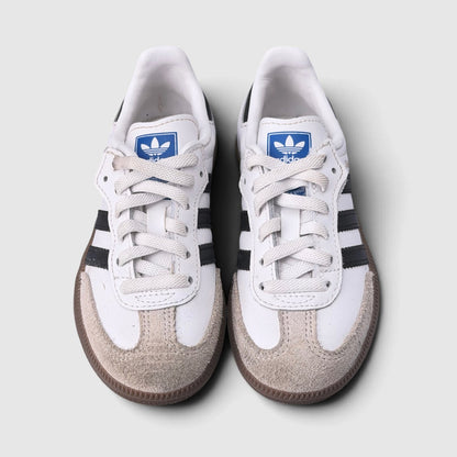 Adidas Samba OG Comfort Closure Elastic Lace Kids, buty sportowe dziecięce w bardzo dobrym stanie rozmiar 28, widok z przodu