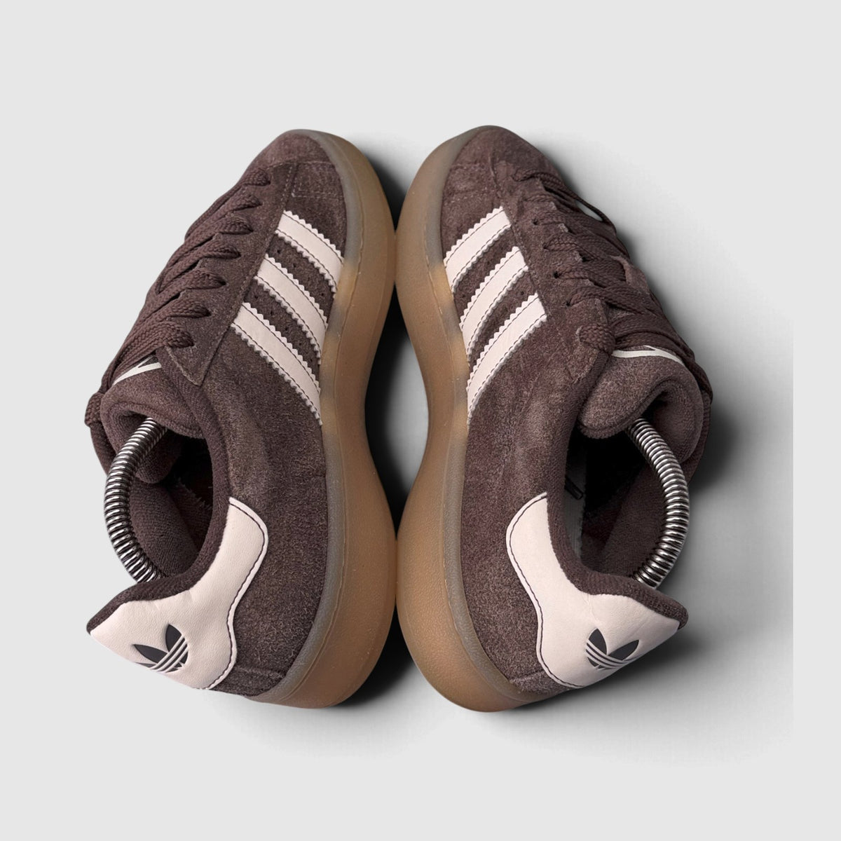 Adidas Campus 00s Earth Strata, buty sportowe damskie w bardzo dobrym stanie rozmiar 38 2/3, widok z góry