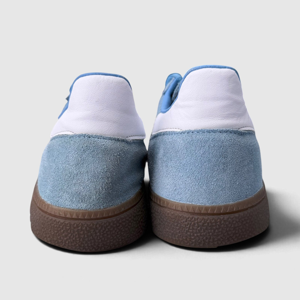 Adidas Handball Spezial Light Blue, buty sportowe męskie w bardzo dobrym stanie rozmiar 44, widok z tyłu