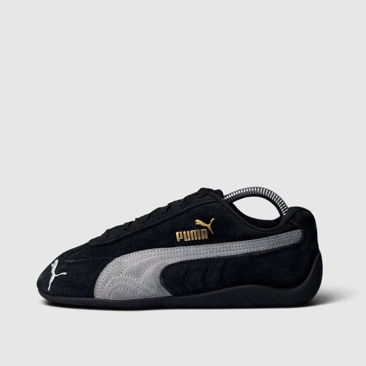 Puma Speedcat OG Black White, buty sportowe damskie w bardzo dobrym stanie rozmiar 38, boczny profil, lewa strona