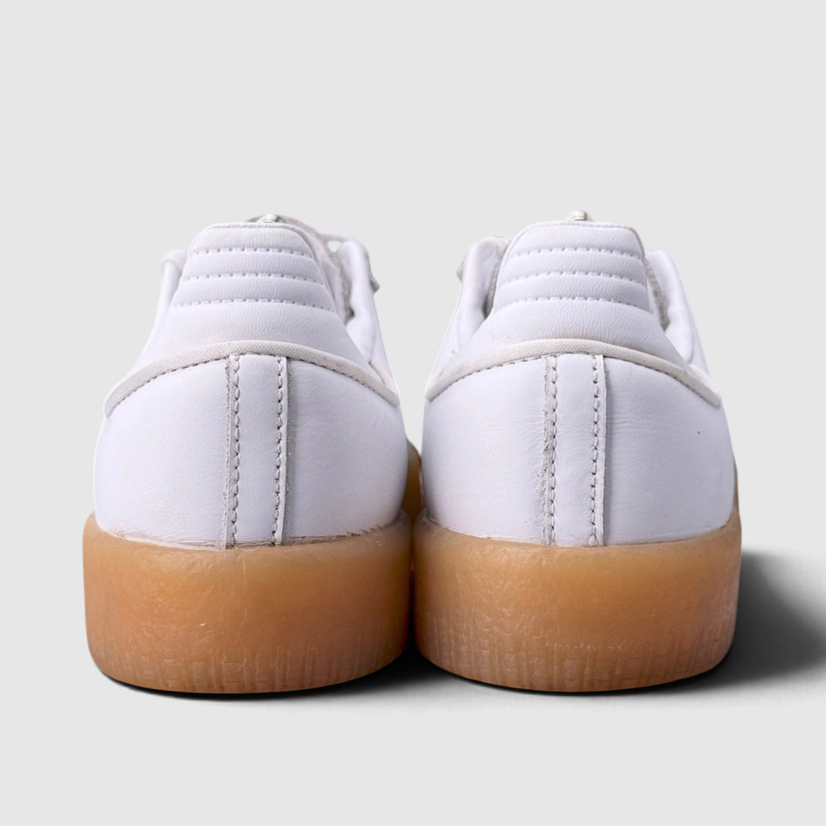 Adidas Sambae White Wonder Blue, buty sportowe damskie w bardzo dobrym stanie rozmiar 40 2/3, widok z tyłu