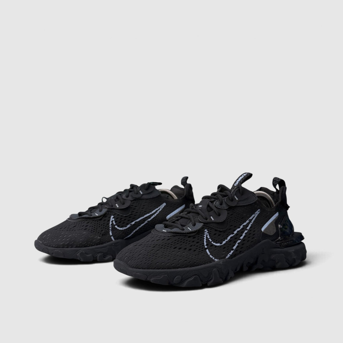 Nike React Vision Black Celestine Blue, buty sportowe męskie w bardzo dobrym stanie rozmiar 42.5, para butów