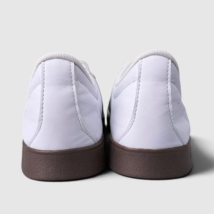 Adidas VL Court Base White Black, buty sportowe męskie w bardzo dobrym stanie rozmiar 46, widok z tyłu