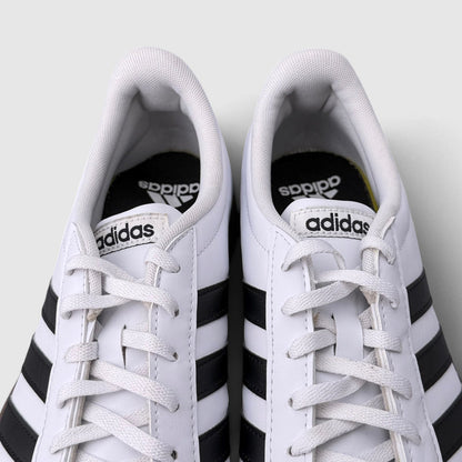 Adidas VL Court Base White Black, buty sportowe męskie w bardzo dobrym stanie rozmiar 46, detal
