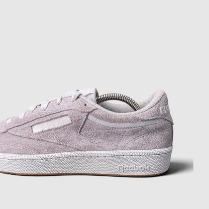 Reebok Club C 85, buty sportowe męskie w bardzo dobrym stanie rozmiar 41, boczny profil, lewa strona