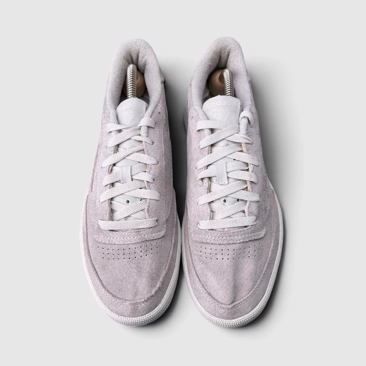 Reebok Club C 85, buty sportowe męskie w bardzo dobrym stanie rozmiar 41, widok z góry