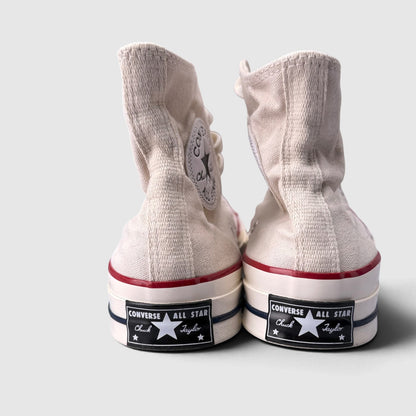 Converse Chuck Taylor All Star High Top Parchment, buty sportowe damskie w bardzo dobrym stanie rozmiar 39.5, widok z tyłu