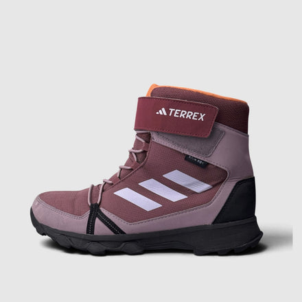 Adidas Terrex Snow Hook, śniegowce damskie w bardzo dobrym stanie rozmiar 36 2/3, boczny profil, lewa strona