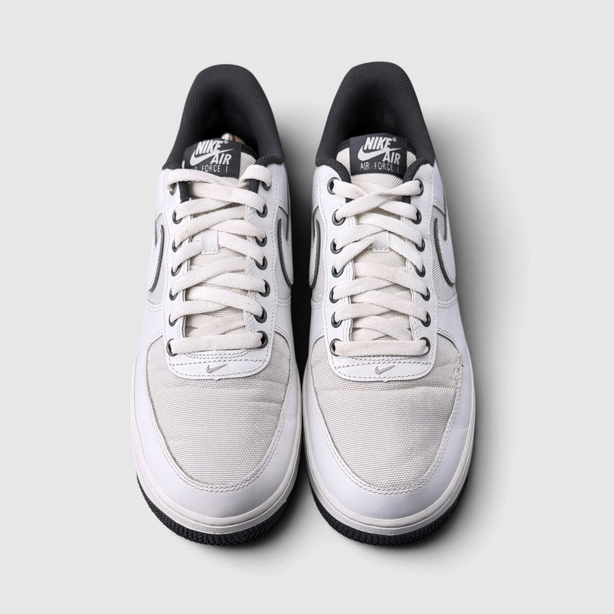 Nike Air Force 1 Low White Cordura, buty sportowe męskie w bardzo dobrym stanie rozmiar 43, widok z góry