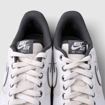 Nike Air Force 1 Low White Cordura, buty sportowe męskie w bardzo dobrym stanie rozmiar 43, język buta
