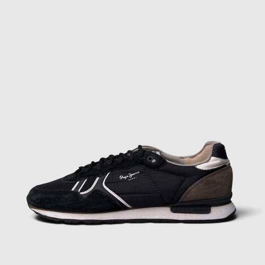 Pepe Jeans Sneakers, buty sportowe męskie w bardzo dobrym stanie rozmiar 46, boczny profil, lewa strona