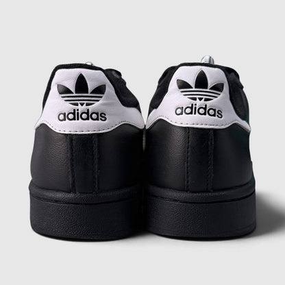Adidas Superstar II Black White, buty sportowe damskie w bardzo dobrym stanie rozmiar 37 1/3, widok z tyłu