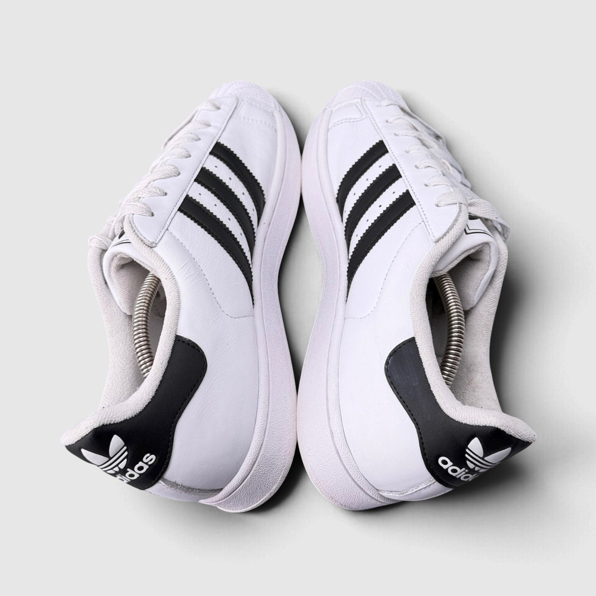Adidas Superstar II, buty sportowe męskie w bardzo dobrym stanie rozmiar 44, widok z góry