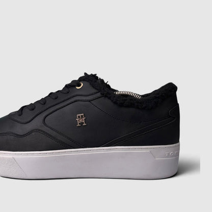Tommy Hilfiger Essential Platform Sneaker, buty sportowe męskie w bardzo dobrym stanie rozmiar 41, boczny profil, lewa strona
