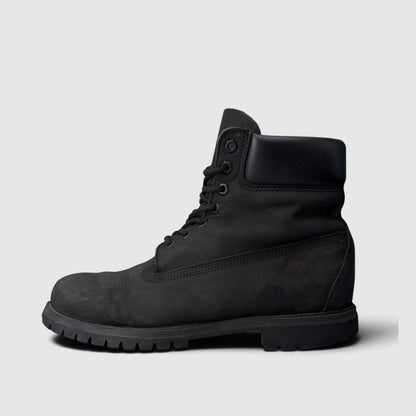 Timberland 6 In Premium, śniegowce męskie w bardzo dobrym stanie rozmiar 45.5, boczny profil, lewa strona