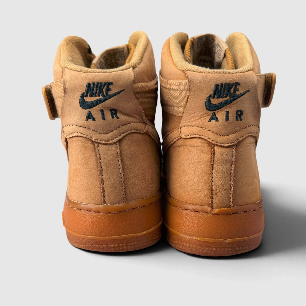 Nike Air Force 1 High Flax, buty sportowe męskie w bardzo dobrym stanie rozmiar 44, widok z tyłu