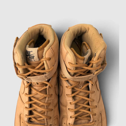 Nike Air Force 1 High Flax, buty sportowe męskie w bardzo dobrym stanie rozmiar 44, widok z góry