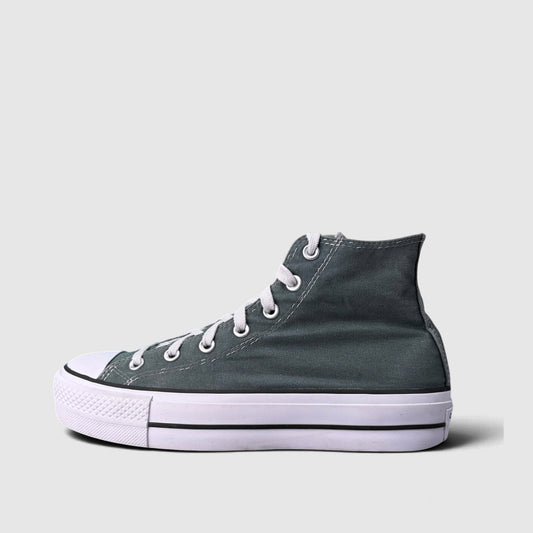 Converse Chuck Taylor All Star High Top Classic Black, buty sportowe damskie w bardzo dobrym stanie rozmiar 40, boczny profil, lewa strona