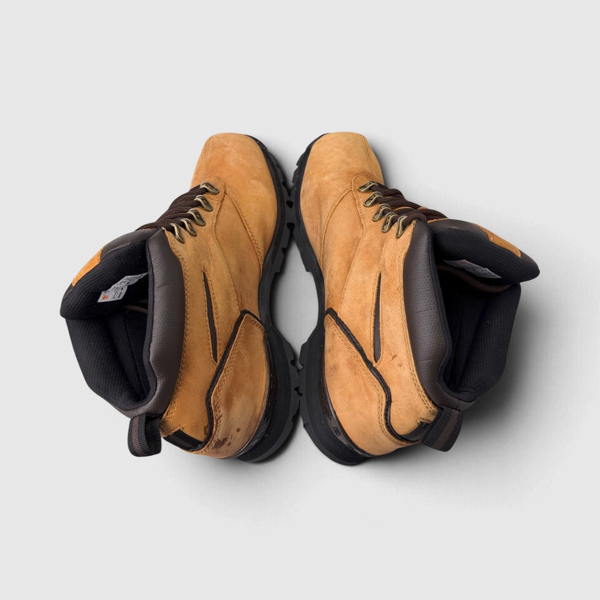 Timberland SplitRock 2, śniegowce męskie w bardzo dobrym stanie rozmiar 45, zewnętrzny panel lewego buta
