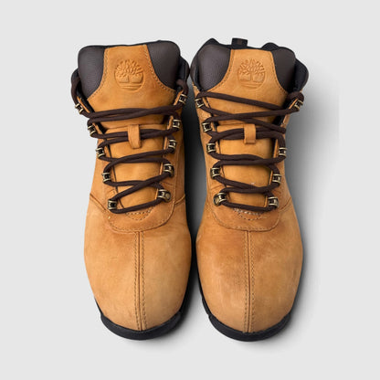 Timberland SplitRock 2, śniegowce męskie w bardzo dobrym stanie rozmiar 45, widok z góry na wewnętrzną stronę butów