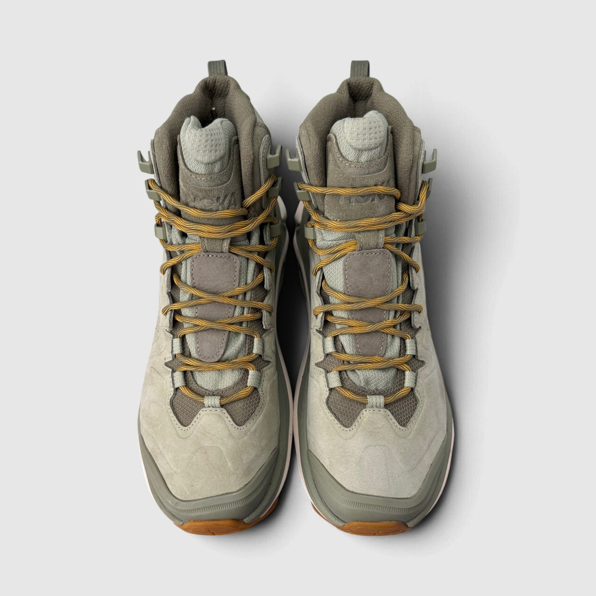 Hoka Kaha 3 GTX Sea Moss / Oat Milk, śniegowce męskie w bardzo dobrym stanie rozmiar 44, widok z góry