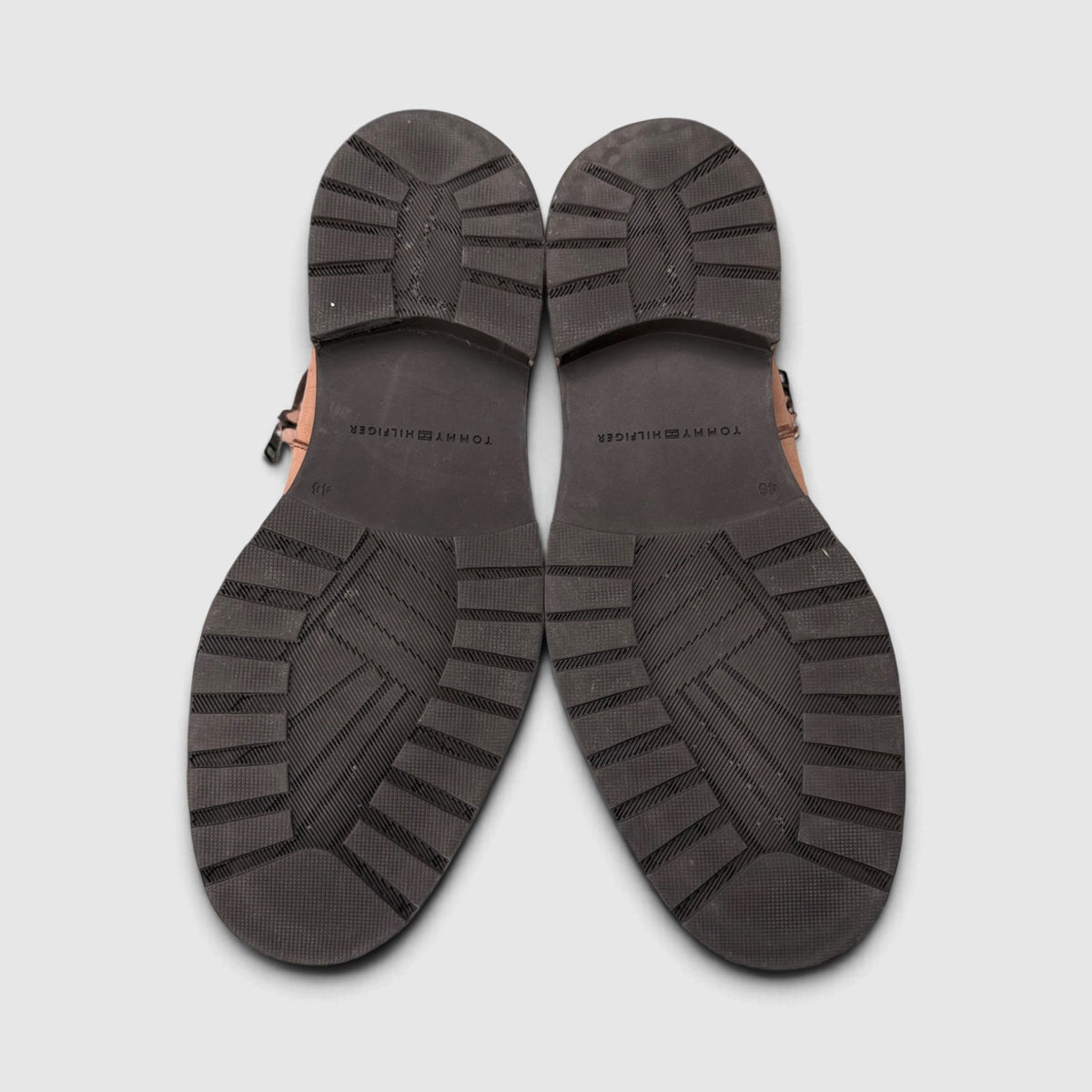 Tommy Hilfiger Cleated Boot, botki męskie w bardzo dobrym stanie rozmiar 46, podeszwa