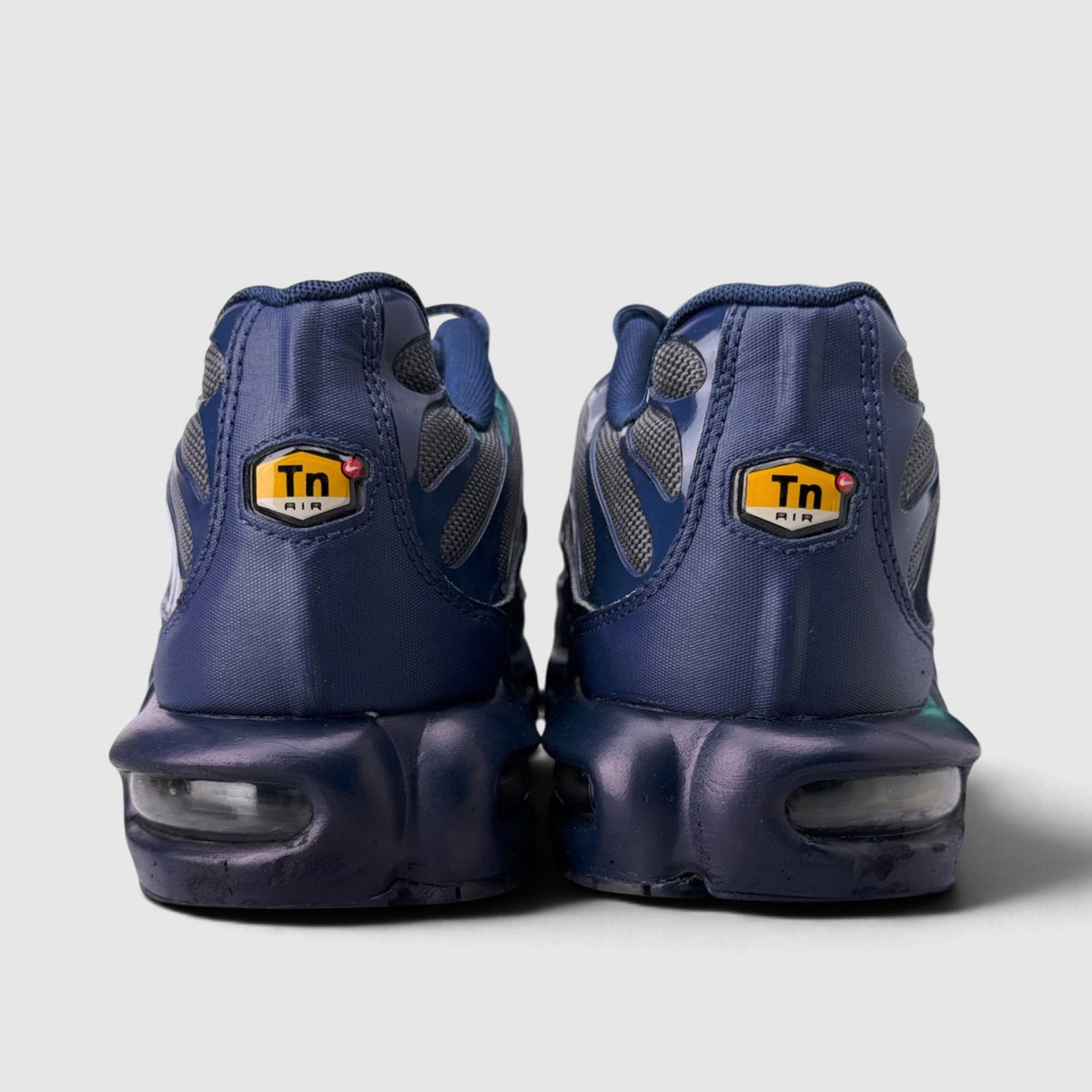 Nike Air Max Plus, buty sportowe męskie w dobrym stanie rozmiar 45, widok z tyłu