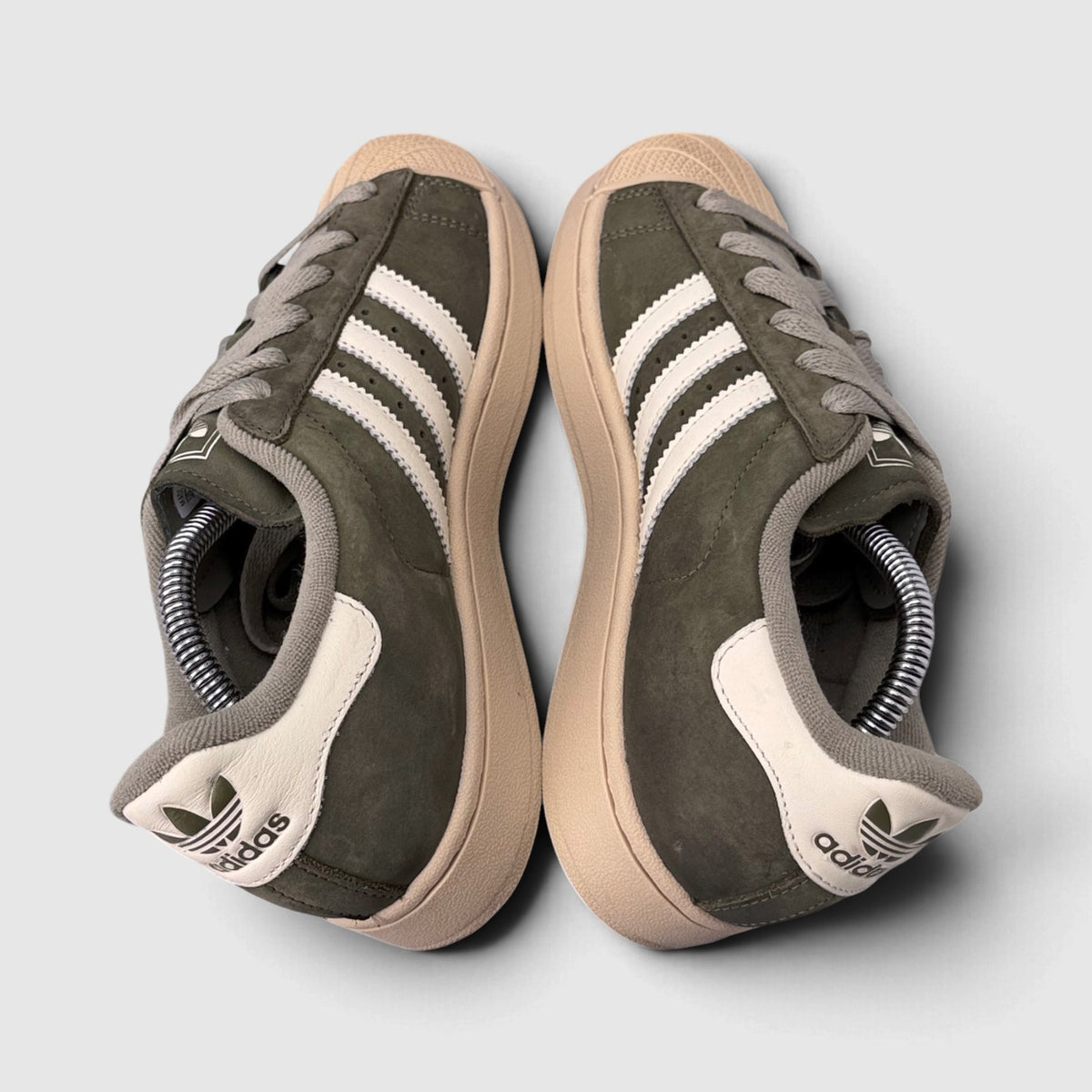 Adidas Superstar II, buty sportowe damskie w bardzo dobrym stanie rozmiar 38 2/3, widok z góry