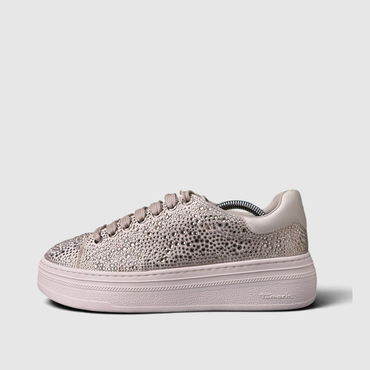 Tamaris Platform Sneakers, buty sportowe damskie w bardzo dobrym stanie rozmiar 41, boczny profil, lewa strona