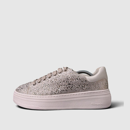 Tamaris Platform Sneakers, buty sportowe damskie w bardzo dobrym stanie rozmiar 41, boczny profil, lewa strona