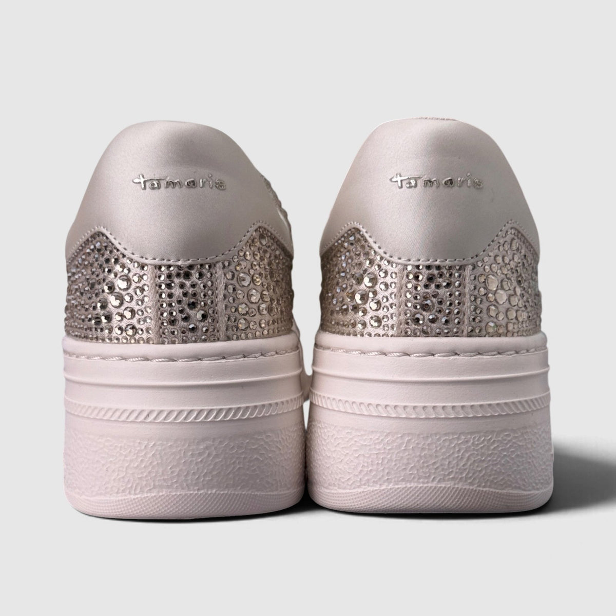 Tamaris Platform Sneakers, buty sportowe damskie w bardzo dobrym stanie rozmiar 41, widok z tyłu