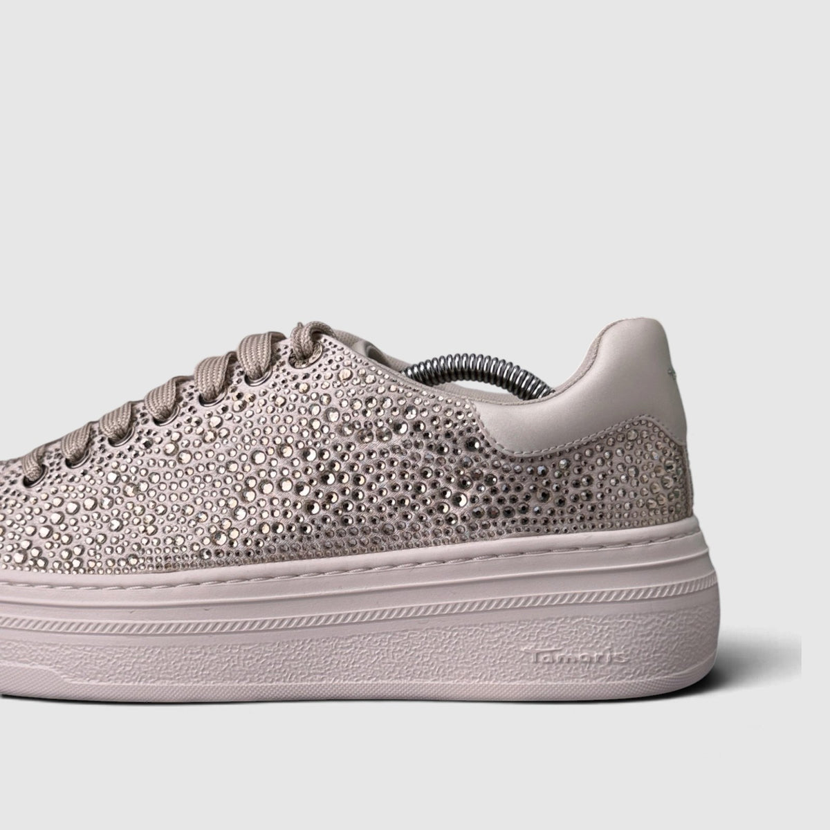 Tamaris Platform Sneakers, buty sportowe damskie w bardzo dobrym stanie rozmiar 41, boczny profil, lewa strona