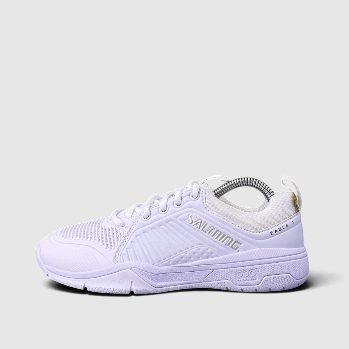 Salming Eagle 2, buty sportowe damskie w bardzo dobrym stanie rozmiar 38, boczny profil, lewa strona