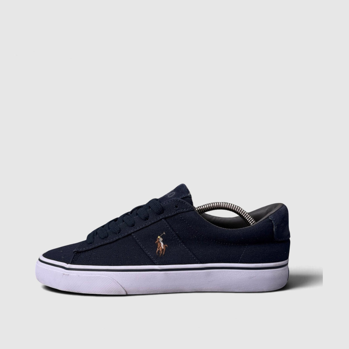 Polo Ralph Lauren Ralph Lauren Sayer, buty sportowe męskie w bardzo dobrym stanie rozmiar 42, boczny profil, lewa strona