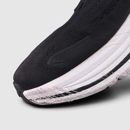 Hoka Clifton 10 Black/White, buty sportowe męskie w bardzo dobrym stanie rozmiar 43 1/3, detal