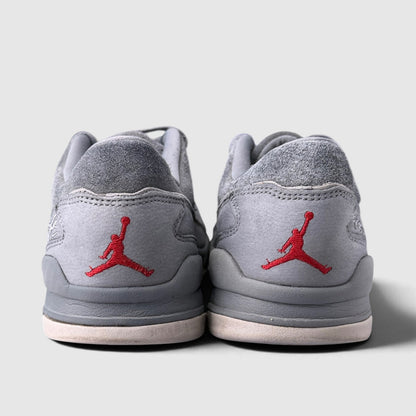 Nike Air Jordan Flight Court Cool Grey, buty sportowe męskie w bardzo dobrym stanie rozmiar 44, widok z góry na zewnętrzną stronę butów