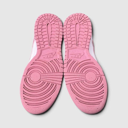 Nike Dunk Low, buty sportowe damskie w bardzo dobrym stanie rozmiar 38, wewnętrzny panel prawego buta