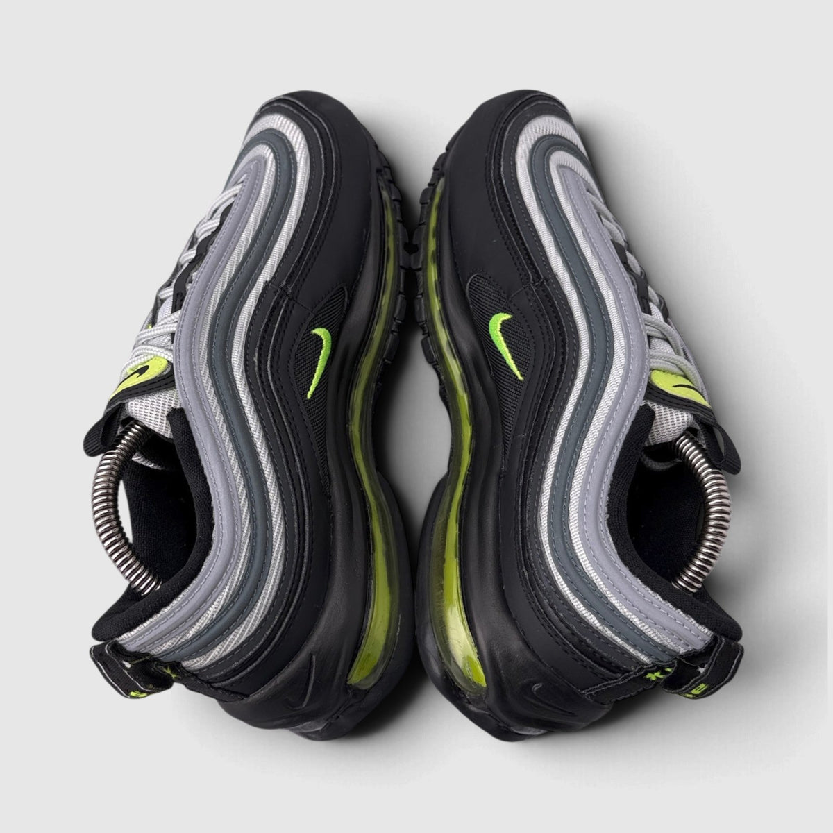 Nike Air Max 97 Neon, buty sportowe męskie w bardzo dobrym stanie rozmiar 42, widok z góry
