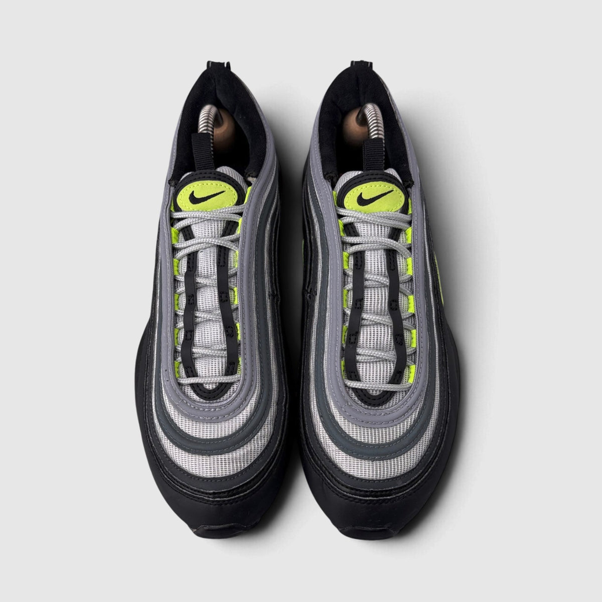 Nike Air Max 97 Neon, buty sportowe męskie w bardzo dobrym stanie rozmiar 42, widok z góry
