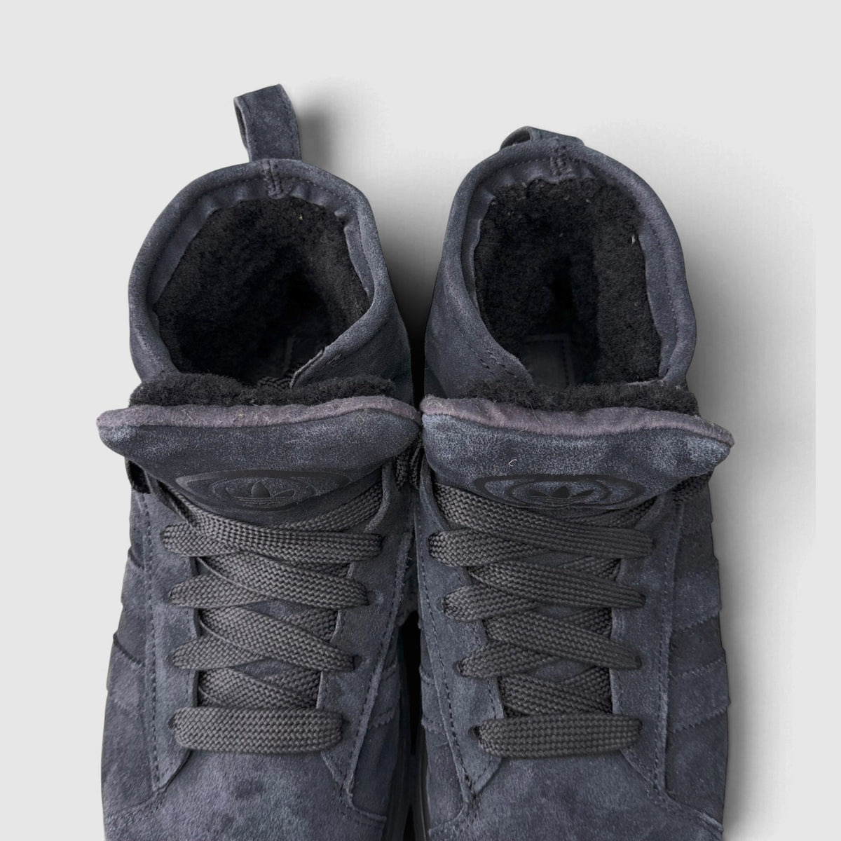 Adidas Campus 00s Winter Mid, śniegowce damskie w bardzo dobrym stanie rozmiar 40, widok z góry