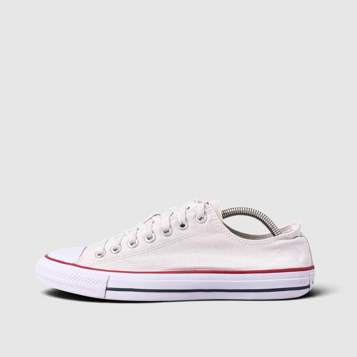 Converse Chuck Taylor All Star Optical White, buty sportowe męskie w bardzo dobrym stanie rozmiar 42, widok z boku