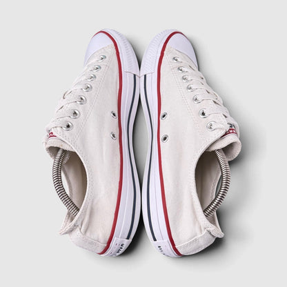 Converse Chuck Taylor All Star Optical White, buty sportowe męskie w bardzo dobrym stanie rozmiar 42, zewnętrzny panel lewego buta