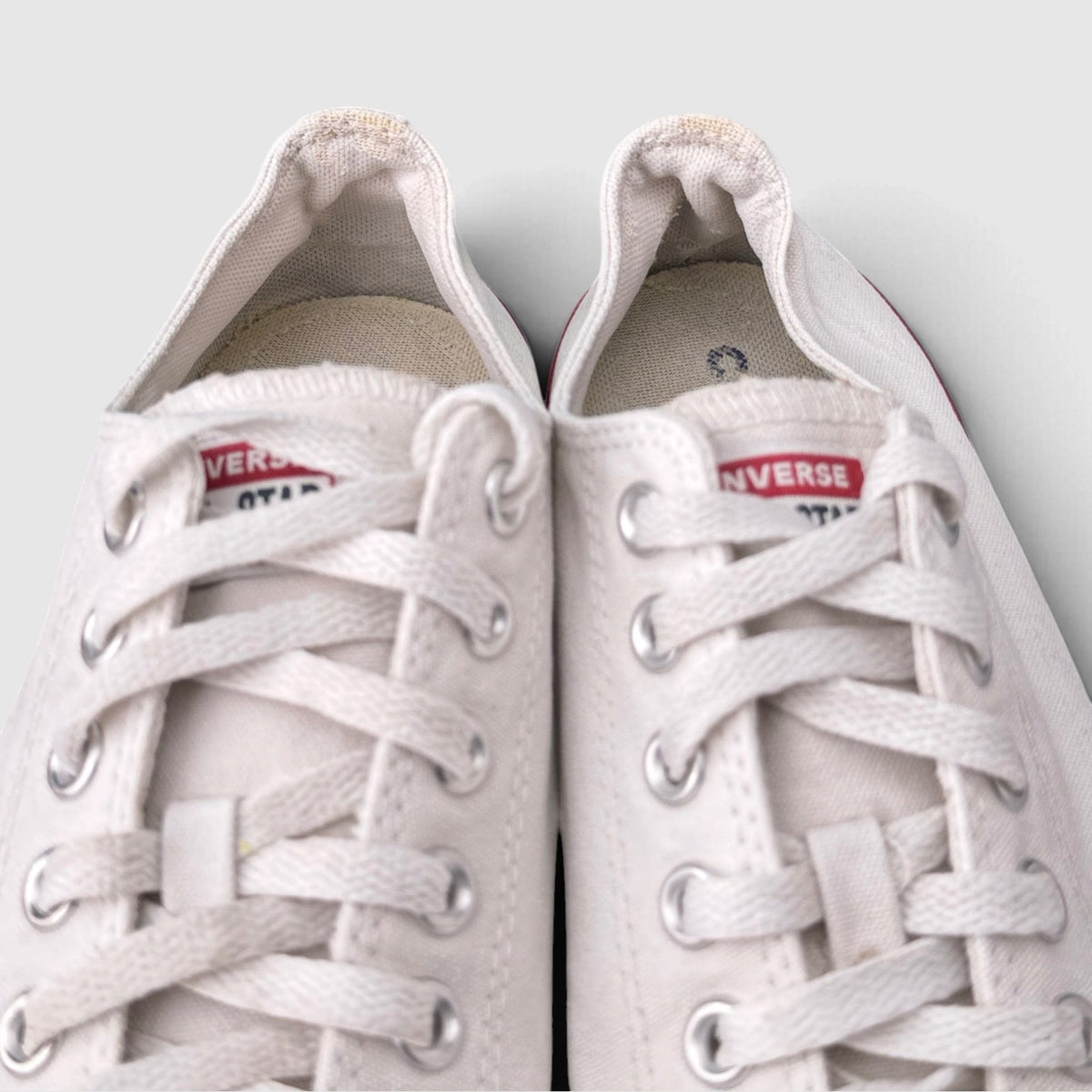 Converse Chuck Taylor All Star Optical White, buty sportowe męskie w bardzo dobrym stanie rozmiar 42, wewnętrzny panel lewego buta