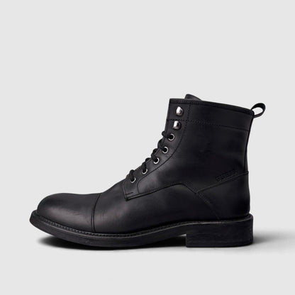 Guess Boots, botki męskie w bardzo dobrym stanie rozmiar 45, boczny profil, lewa strona