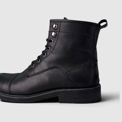 Guess Boots, botki męskie w bardzo dobrym stanie rozmiar 45, boczny profil, lewa strona