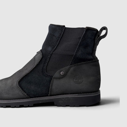 Timberland Asphalt Trail Chelsea, botki damskie w bardzo dobrym stanie rozmiar 38, boczny profil, lewa strona